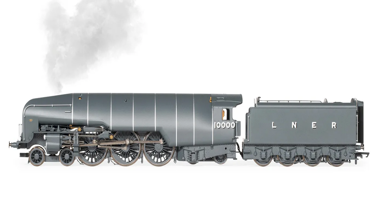 Hornby R30352SS LNER - W1 Class - 10000 'Hush Hush' (with Steam Generator)