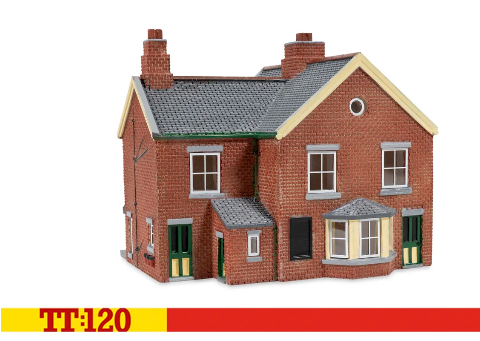 Hornby TT9017 Station Office  - Red Brick Collection   : TT Gauge