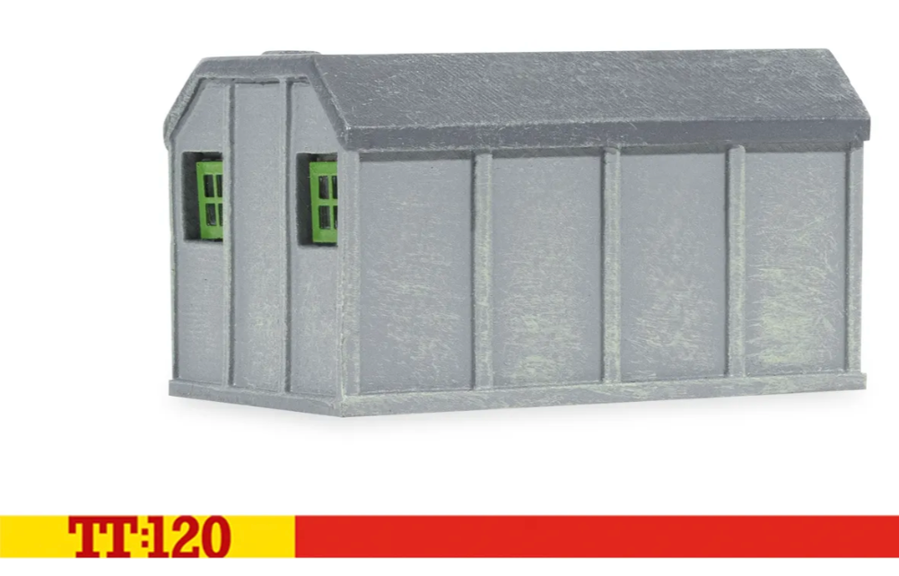 Hornby TT9025 Concrete Platelayers Hut  TT Gauge
