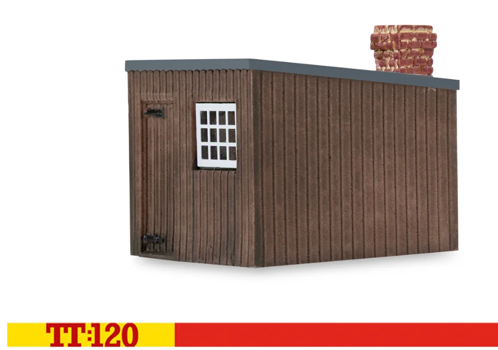 Hornby TT9024 Wooden Platelayers Hut  TT Gauge