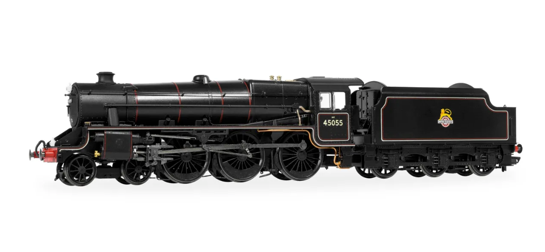 Hornby  R30484 BR Stanier 5MT Black 5 45055 OO Gauge