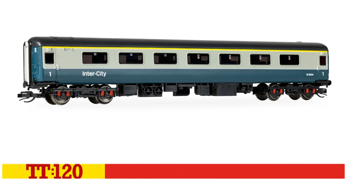 Hornby TT4012 BR Intercity Mk2E First Open 3234 -  TT Gauge