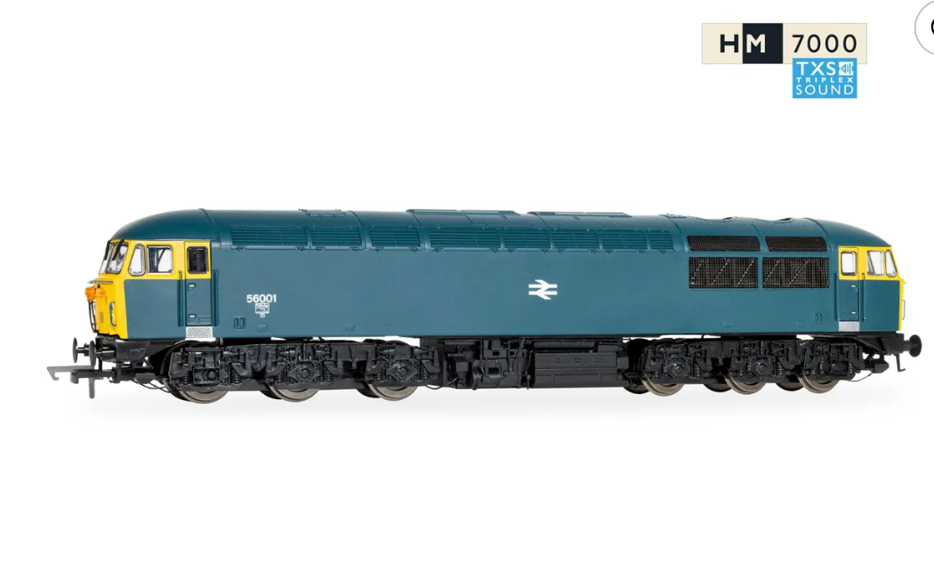 Hornby  R30480TXS Class 56 - 56001 - DCC Sound Fitted