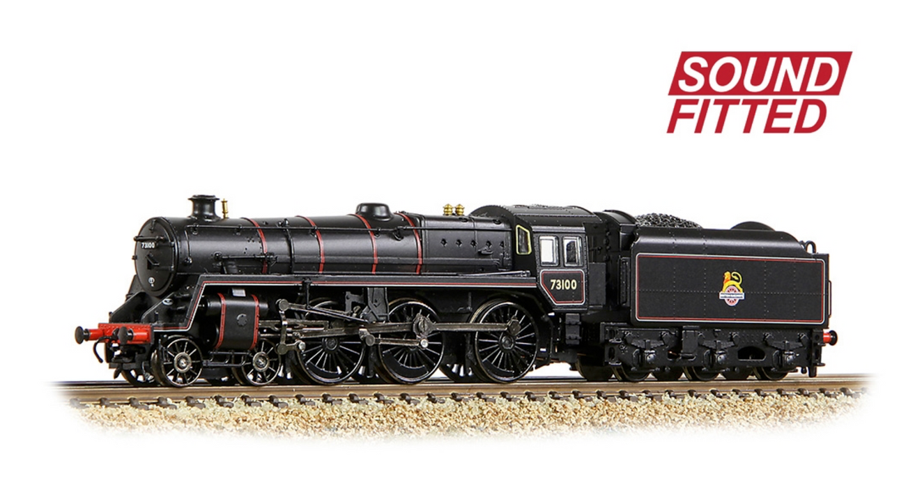 Graham Farish 372-727BSF - BR Standard 5MT - with BR18 Tender - DCC Sound fitted - N gauge -
