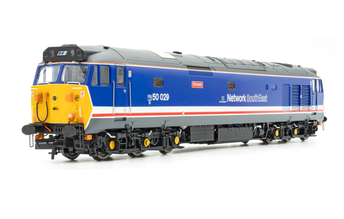 Accurascale ACC2526-CLASS 50 BR REVISED NSE (DARK BLUE WITH WEST OF ENGLAND BRANDING) 'RENOWN' NO.50029 DIESEL LOCOMOTIVE - DCC SOUND- OO Gauge