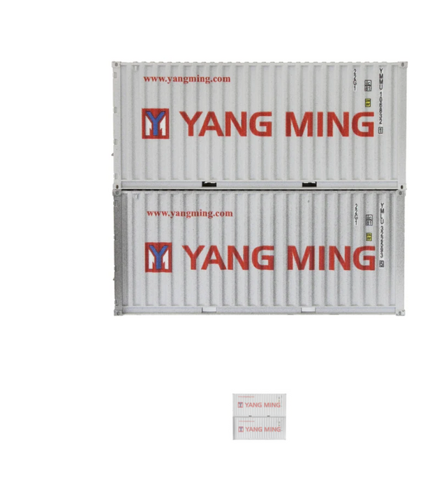 Dapol 4F-028-060 20ft Containers twin pack- OO Gauge
