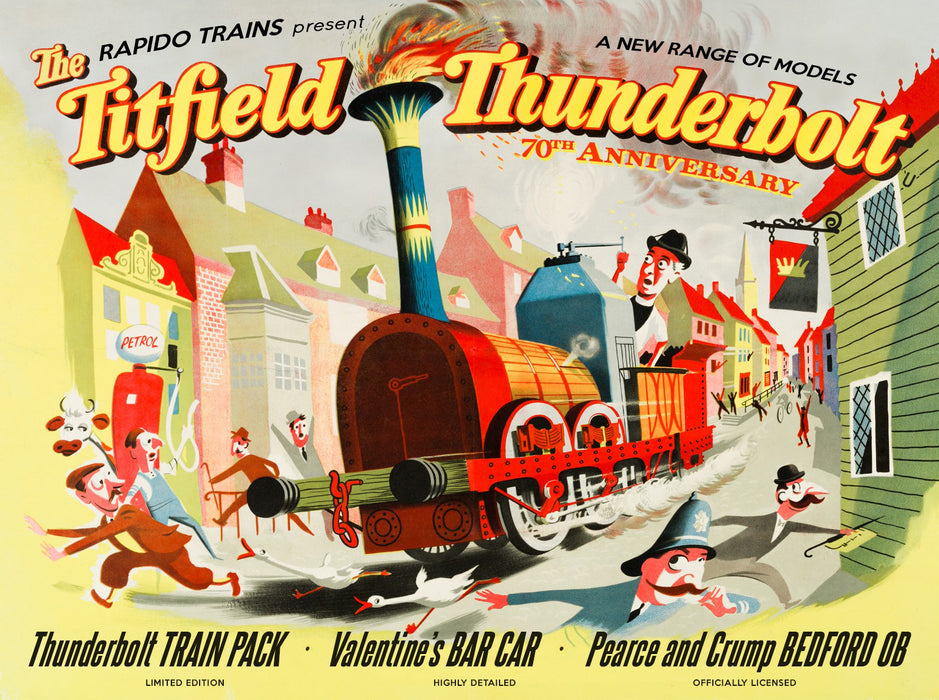 Rapido 922001 The Titfield Thuderbolt Train Pack, Deluxe Pack, Sound Fitted, OO Gauge