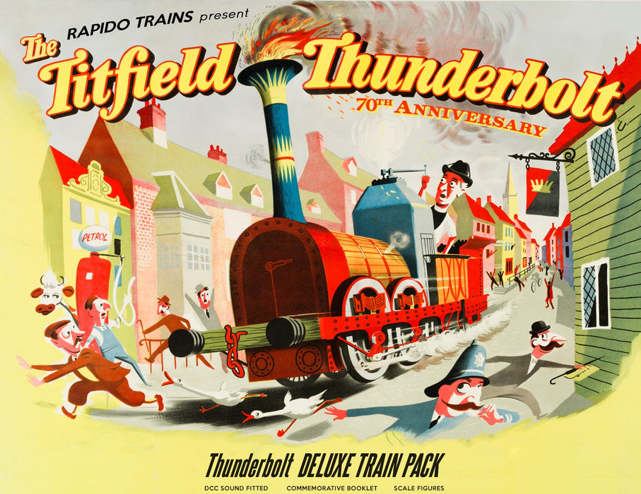 Rapido 922001 The Titfield Thuderbolt Train Pack, Deluxe Pack, Sound Fitted, OO Gauge