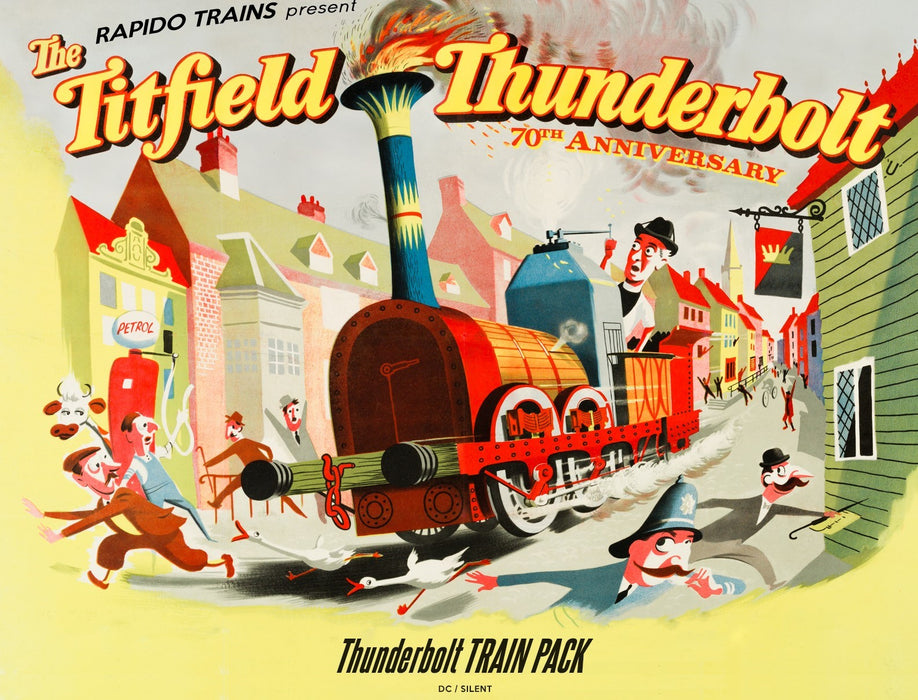 Rapido 922002 The Titfield Thunderbolt Standard Pack, DC/Silent- OO Gauge