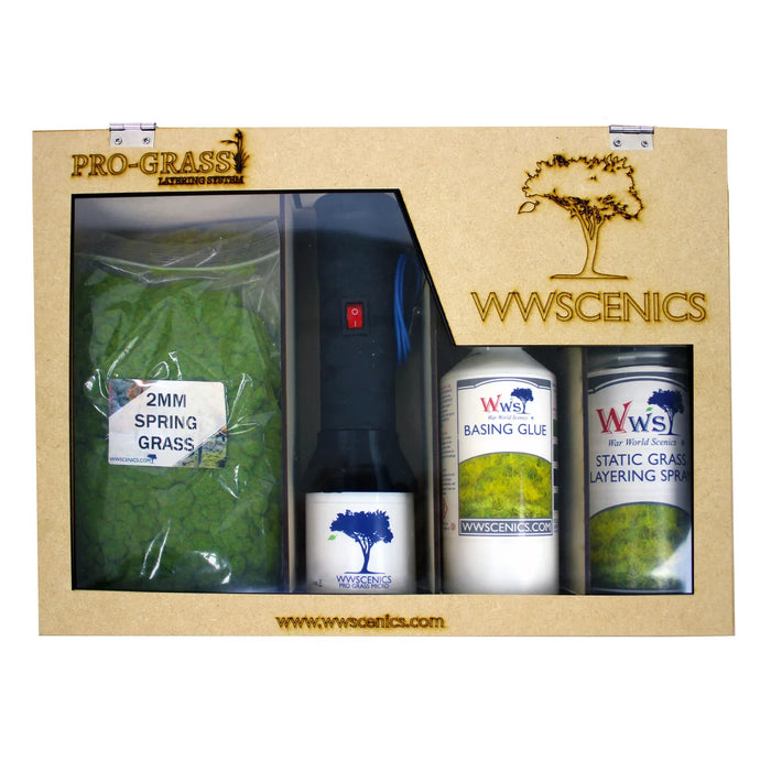 WW Scenics WSPG-037 Pro Grass Layering System Kit.