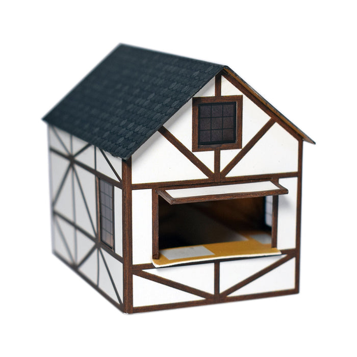 ATD Models ATD033 Traditional Market Stall Style 2 (pack of 2), Christmas Market. Card Kit, OO Scale