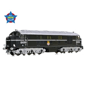 Graham Farish 372-912 LMS 10000 Diesel Locomotive in BR Black with Early Emblem - N Gauge