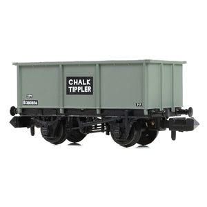 Graham Farish 377-276B BR 27 Ton Steel Tippler Wagon BR Grey 'Chalk'- N Gauge