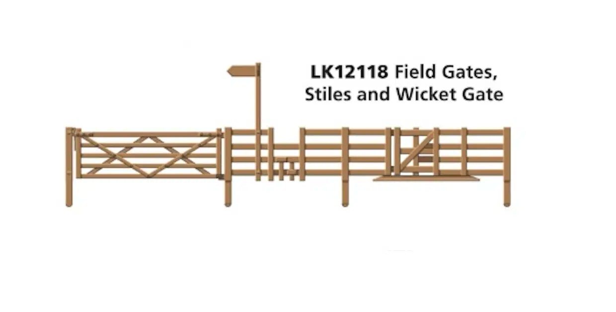 Peco LK12118 Gates and Stiles- TT:120