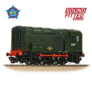 Bachmann 35-901SFX Class 08 D3785 BR Green (Late Crest) - OO Gauge SOUND FITTED
