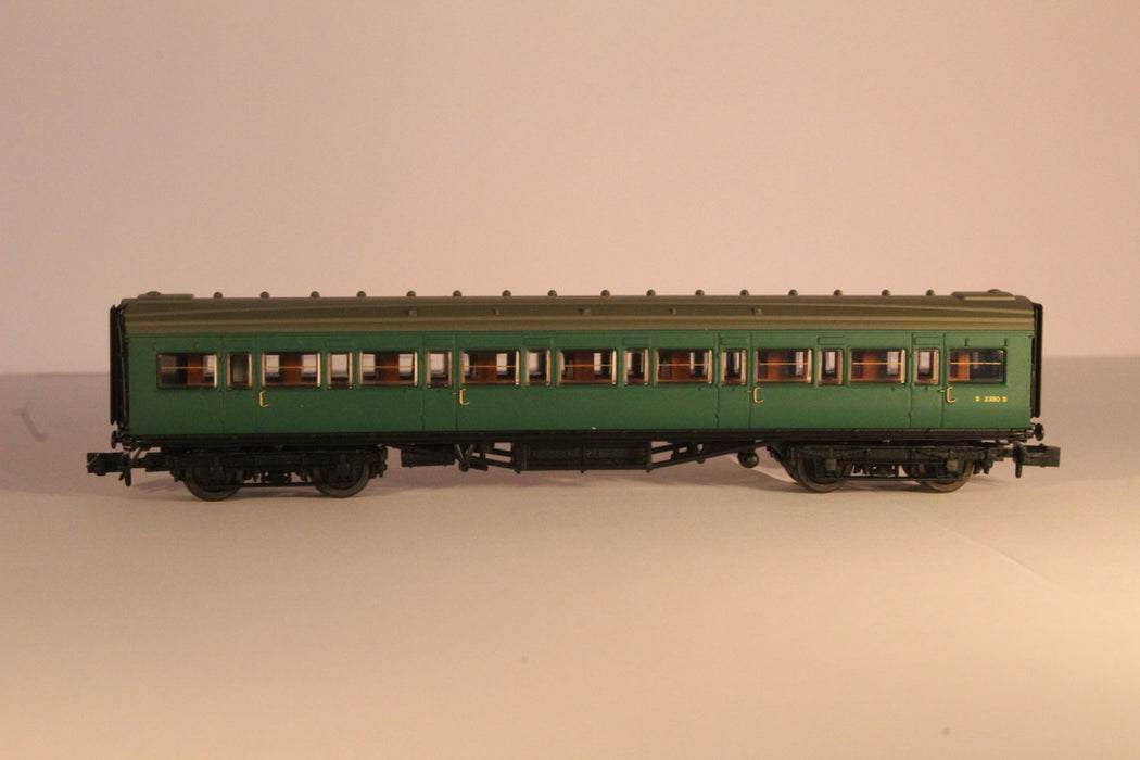 Dapol 2P-012-400 Maunsell BR 3rd Class SR Green 2350 - N Scale