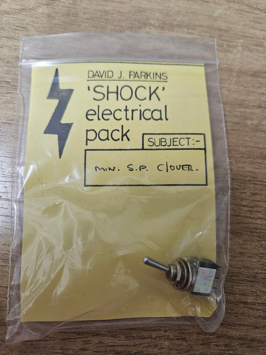 David J Parkins 'Shock' Electrical Pack - Single Pole Changeover Switch