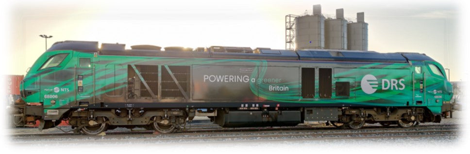 Dapol 2D-022-016 Class 68 Pride of the North 68006 New DRS/NTS Green- Locomotive - N gauge