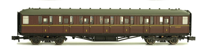 Dapol 2P-011-174 Gresley BR Maroon 1st Class Coach E11035E - N Gauge