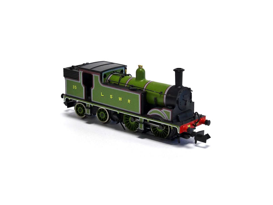 Dapol 2S-016-012D M7 Class 0-4-4 Steam Locomotive LSWR Lined Green No35 - DCC Fitted-N Gauge