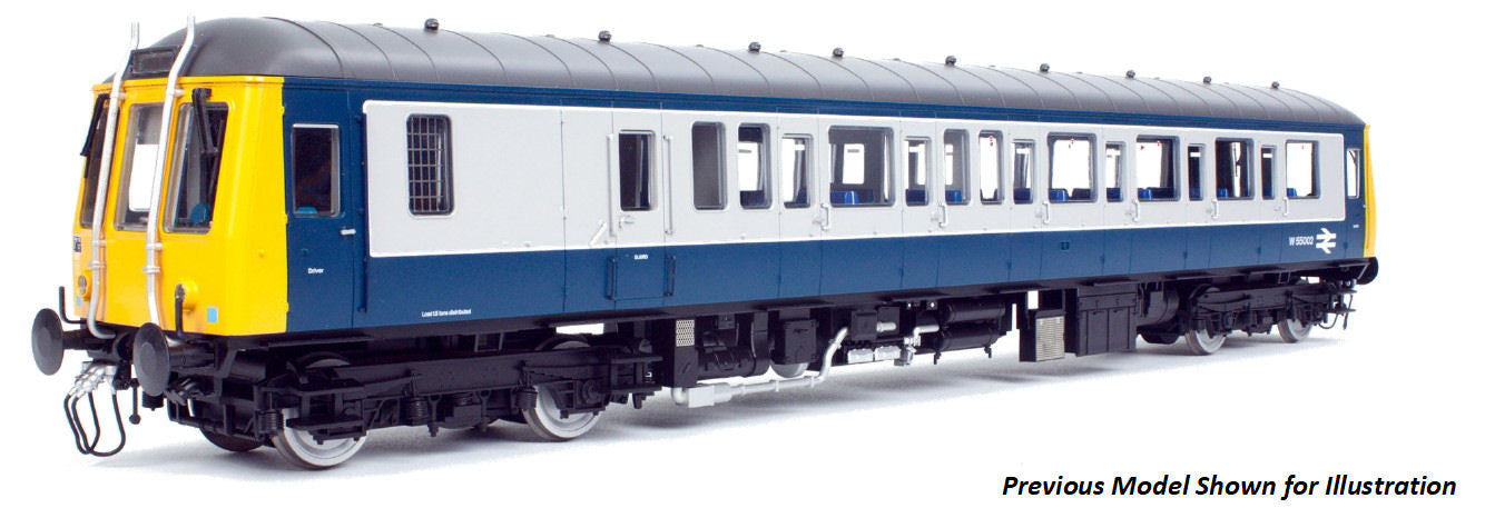 Dapol 7D-015-008 Class 122 M55005 Blue/Grey - O Gauge