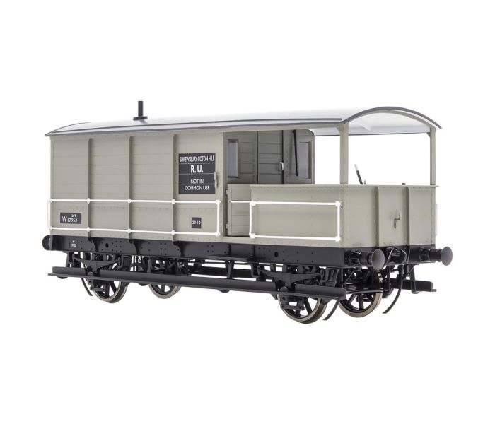 Dapol 7F-300-007 GWR Toad Brake Van GWR Grey  - O gauge