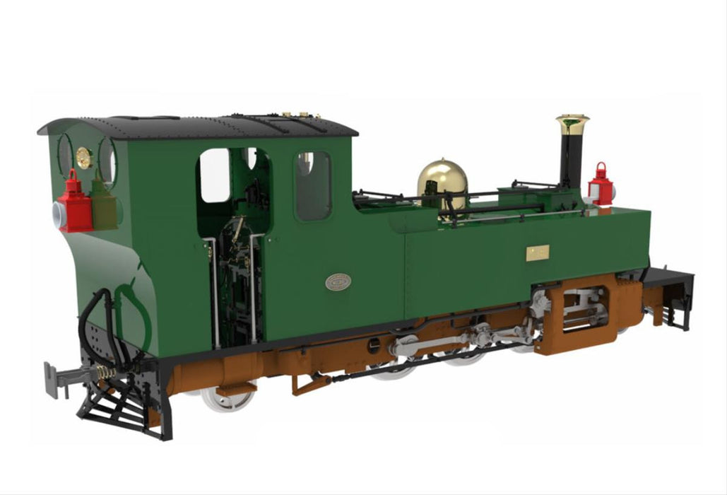 Lionheart Trains LHT-7NS-003 Taw Lynton & Barnstaple Manning-Wardle 2-6-2T,  1913-1924 (Late Cab) - O Gauge/Narrow Gauge