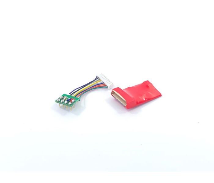 Gaugemaster DCC96 Ruby Series - 2 function Standard DCC Decoder 8 Pin