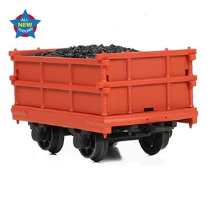 Bachmann 73-030 Dinorwic Coal Wagon Red With Load - Narrow Gauge (NG7)
