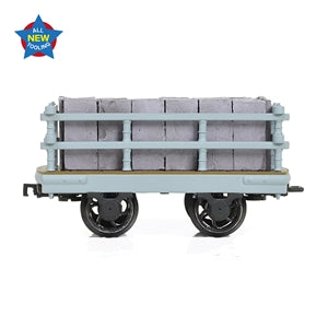 Bachmann 73-027A Dinorwic Slate Wagon With Sides Grey With Load - Narrow Gauge (NG7)
