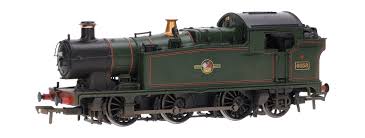 Bachmann 32-083 Class 56XX Tank 6658 BR Green- OO Gauge - Pre-Owned