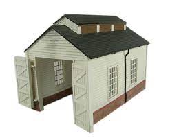 Bachmann Scenecraft Single Road Small Wooden Engine Shed  44-009
