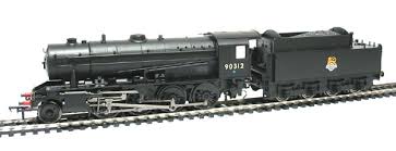 SH Bachmann 32-253 WD Austerity Class Steam Locomotive 2-8-0 Number 90312 in BR Black BR (WR) - OO Gauge - Pre-Owned