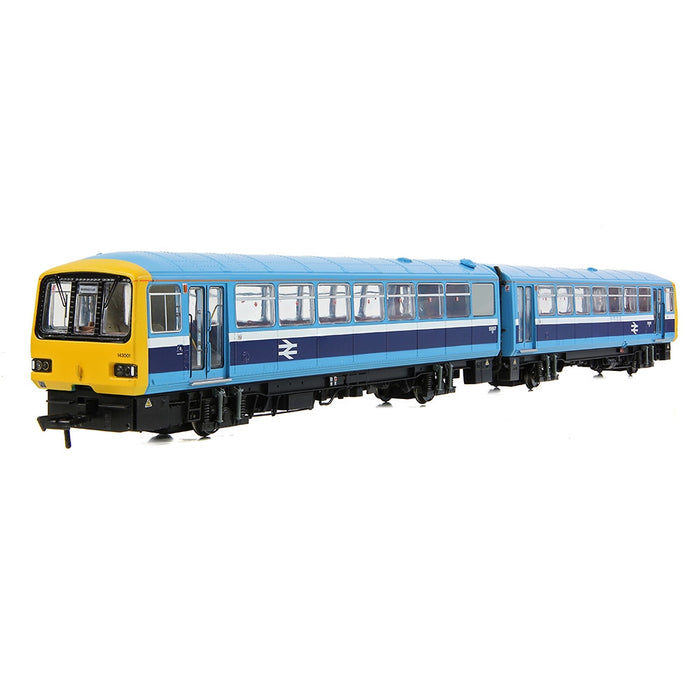 EFE Rail E83022 Class 143 001 BR Original Provincial Blue, 2 Car DMU ,OO Gauge