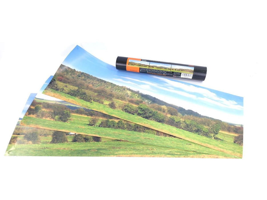 Gaugemaster GM3700101 Valley Medium Backscene - TT Scale