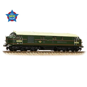 Graham Farish 372-917 LMS 10001 Diesel Locomotive in BR Lined Green Livery with Late Crest - N Gauge