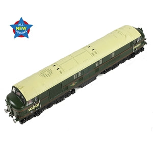 Graham Farish 372-917 LMS 10001 Diesel Locomotive in BR Lined Green Livery with Late Crest - N Gauge