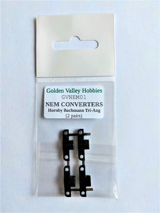 GVH GVNEM01 NEM Converters, Hornby Bachman Tri-Ang (2prs)