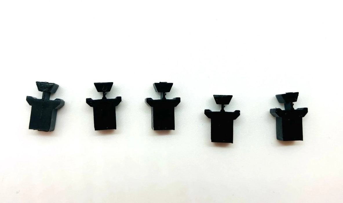 GVH GVPOCKETS 5 NEM Pockets for 00 Gauge