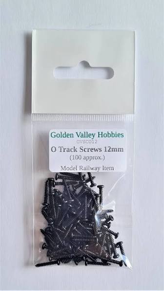 Golden Valley Hobbies GVSC012 Track Screws 12mm (100 approx)
