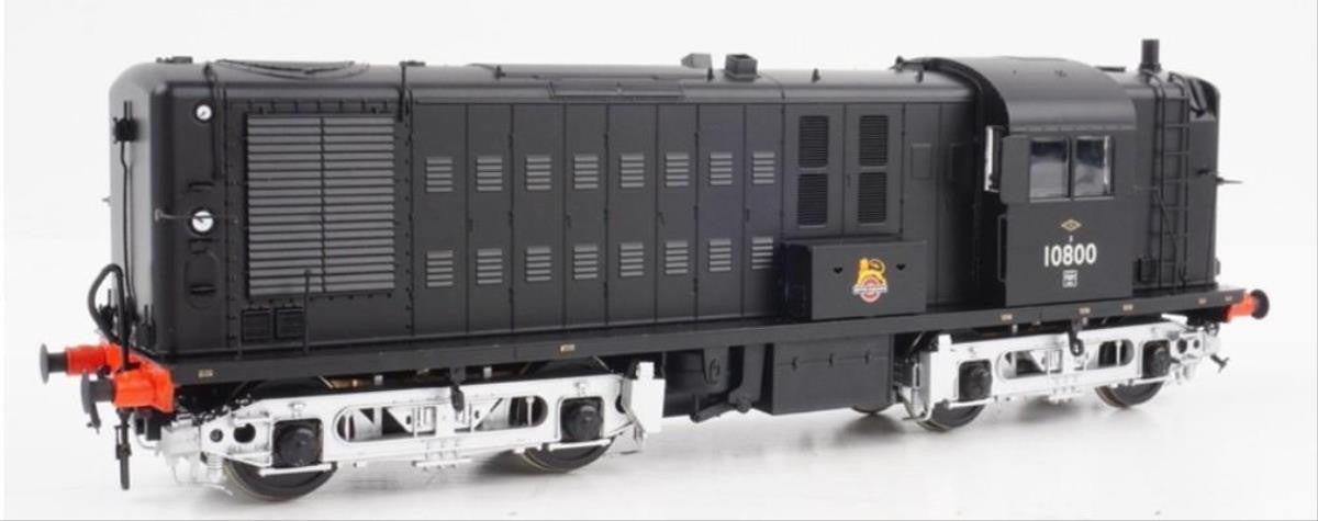 Heljan 1080 NBL Diesel 10800 BR Early Emblem Black/Silver  Diesel Locomotive - OO Gauge