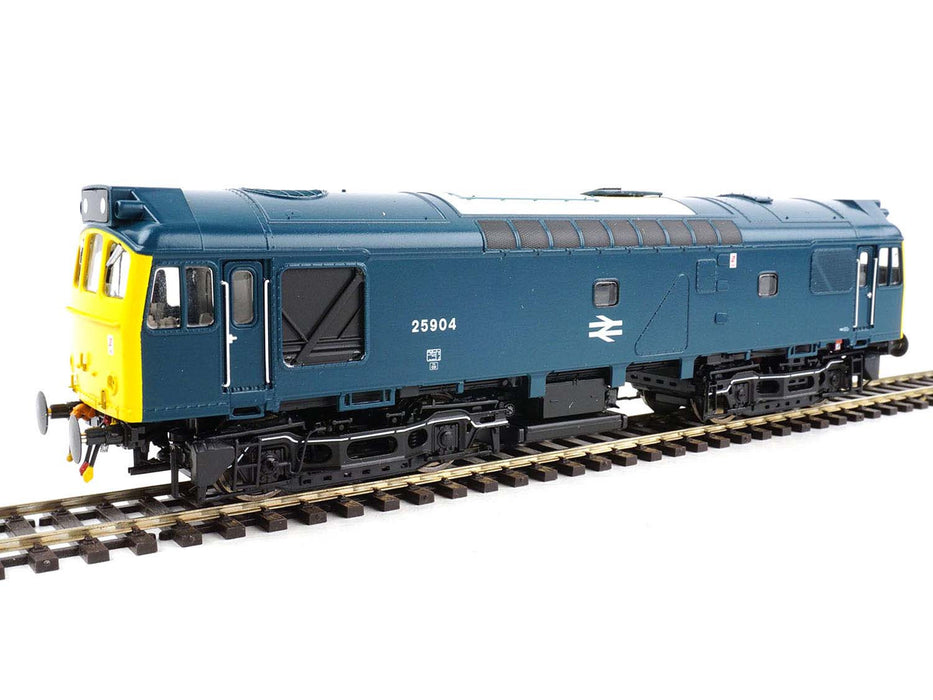 Heljan 2546 BR Rail Blue 25904 (Full Yellow Ends), OO Gauge