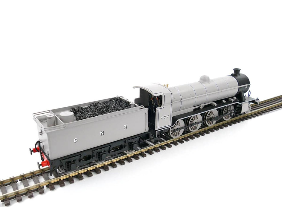 Heljan 3930 GNR Lined Grey O2/1 2-8-0 No.477 (GN High Cab /Tender) - OO Gauge