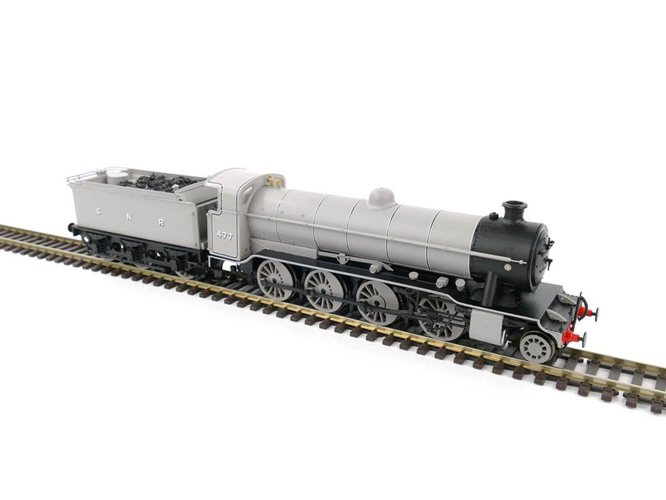 Heljan 3930 GNR Lined Grey O2/1 2-8-0 No.477 (GN High Cab /Tender) - OO Gauge