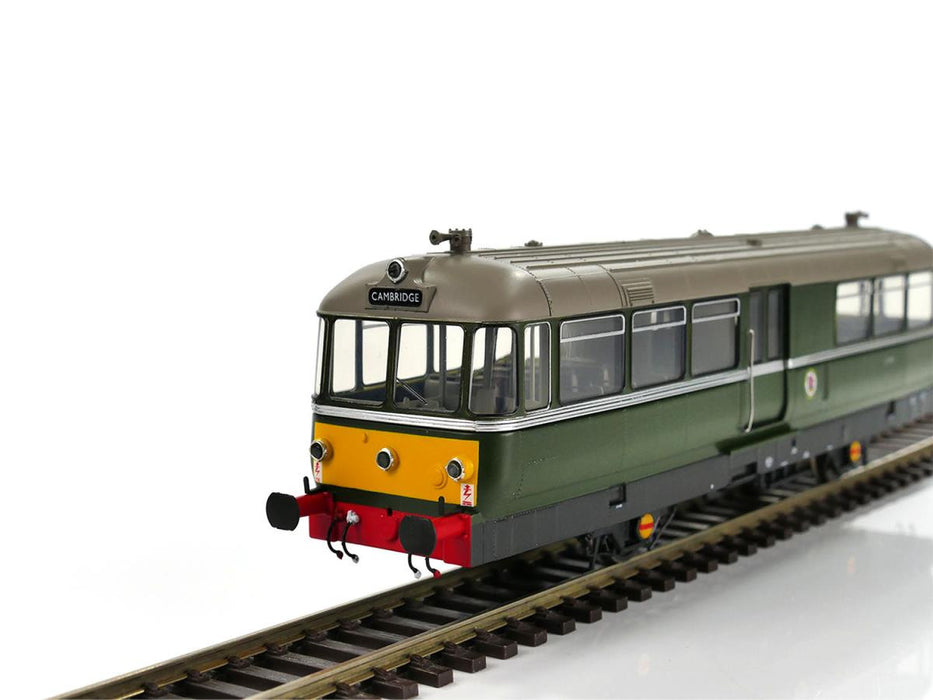 Heljan 8708 BR Green W & M Railbus E79961 (Larger Yellow Panels) - OO Gauge