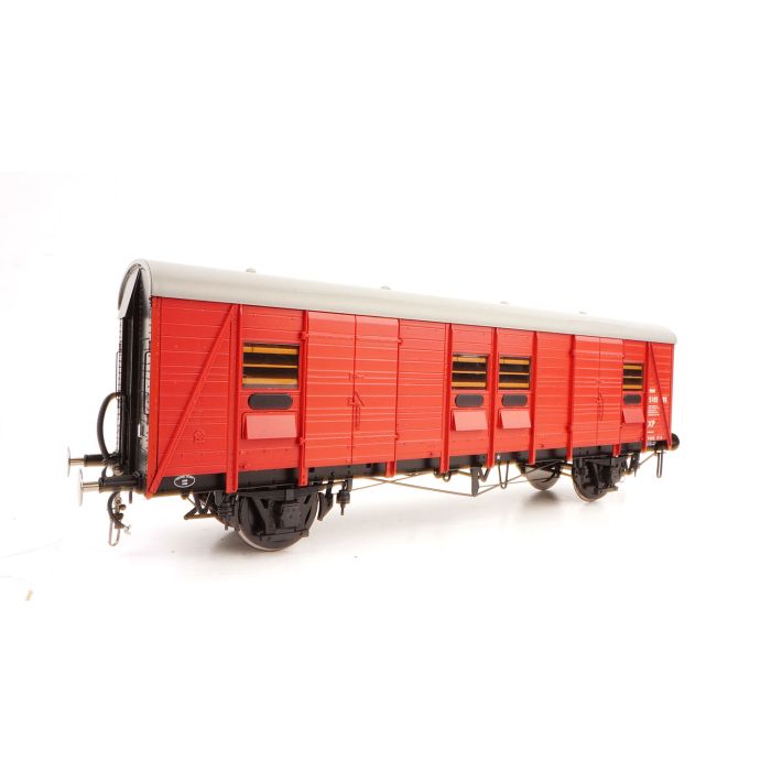 Heljan 9151 BR Crimson PMV S1058S (Uneven Planks) - O Gauge