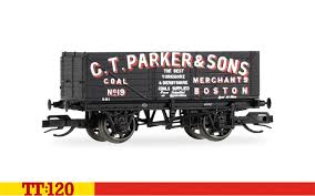 Hornby TT6040 7 Plank Wagon GT Parker & Sons -  TT Gauge