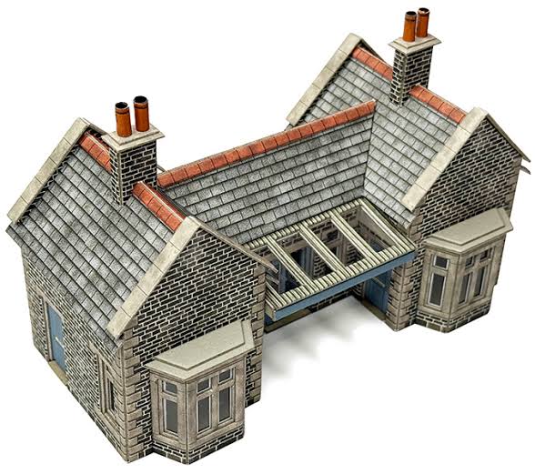 Metcalfe PO315 Little Cardleywick Station - OO / HO Scale