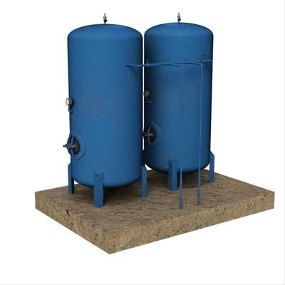 Bachmann Scenecraft 44-0112 Cylindrical Tanks - OO Scale