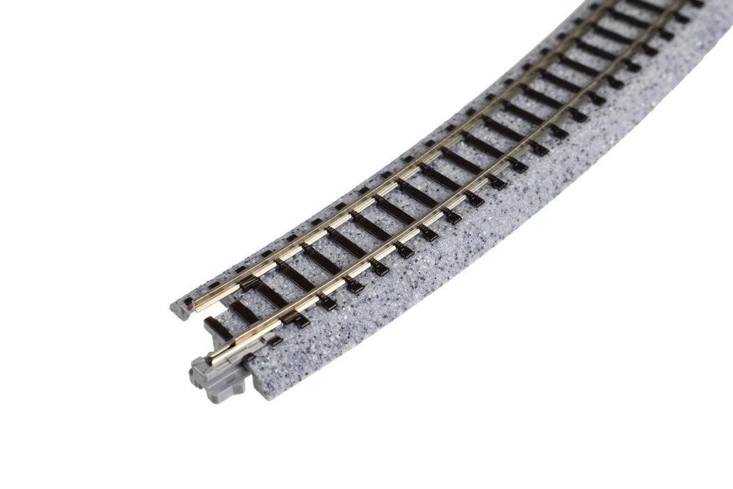 Kato N Scale Unitrack - 15 381mm Radius Curved Track - 30 Degree Kato N Scale Unitrack - 15 381mm Radius Curved Track - 30 Degree